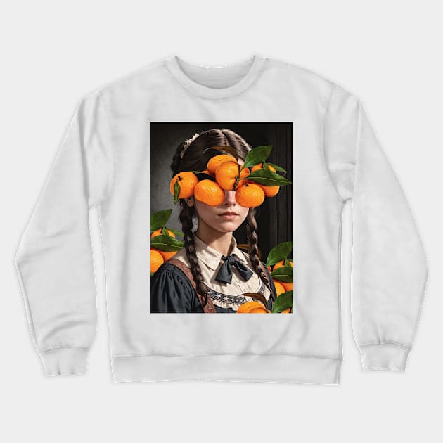 ORANGE MOOD Crewneck Sweatshirt by OlgaKlim